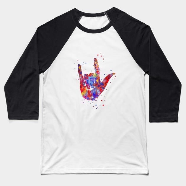 Symbol love Baseball T-Shirt by RosaliArt